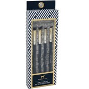 Wholesale - 4pc DABNEY LEE EYE BRUSH SET C/P 72, UPC: 4890808218013